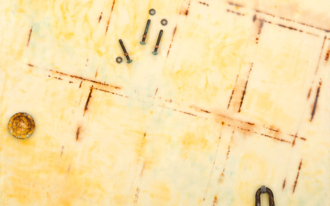 Found Objects With Encaustic | Friday, August 22