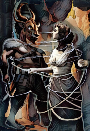 Ariadne Confronts the Minotaur