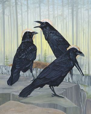 Ravens With Halos