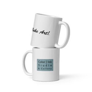 White Glossy Mug